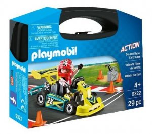 Playmobil 9322 Prenosný box Motokárový pretekár
