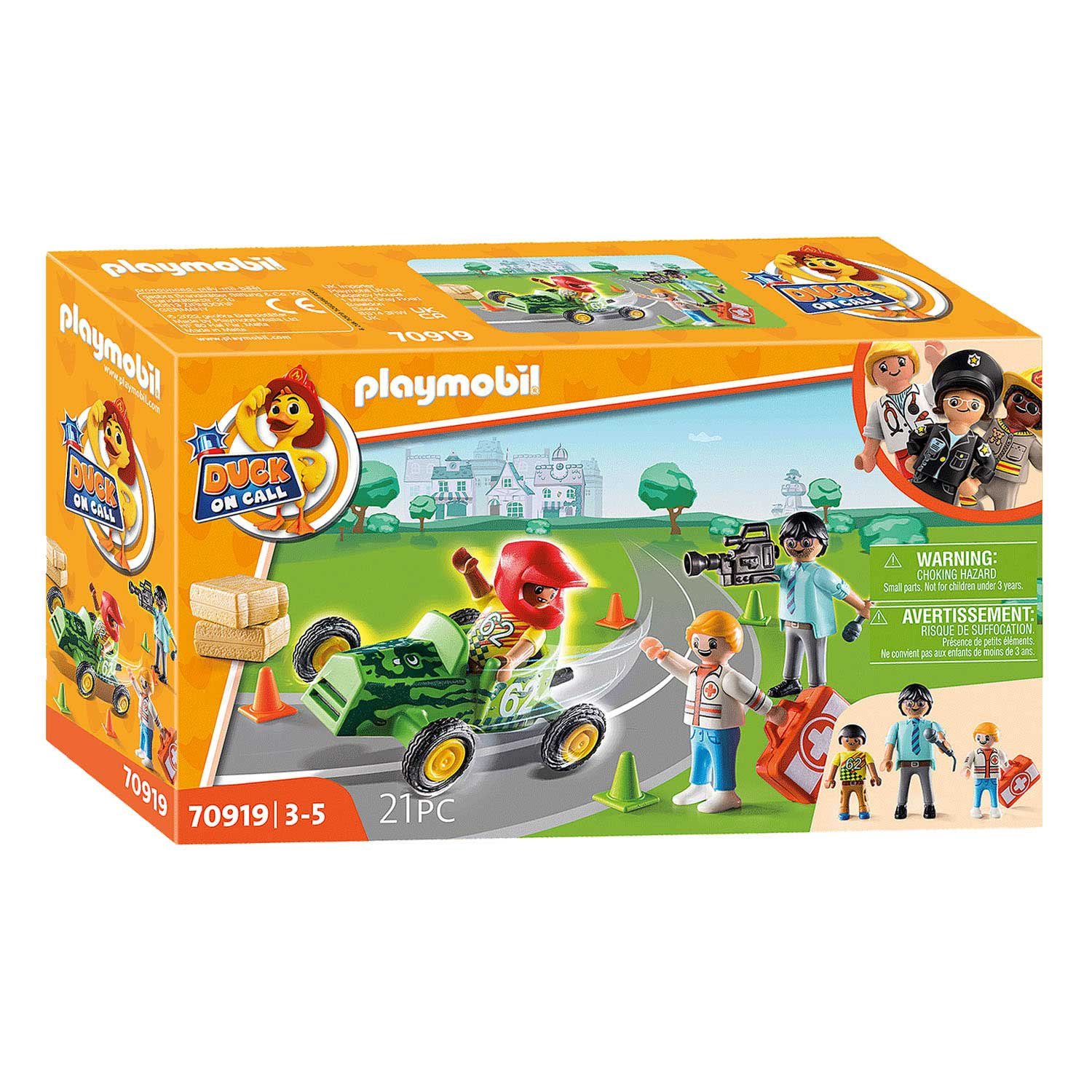 Playmobil 70919 Záchranná akce: Pomozte závodníkovy!