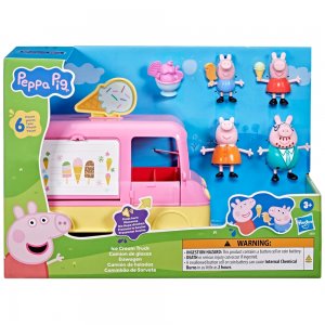 Hasbro Peppa Pig Prasátko Peppa Zmrzlinářské auto s figurkami