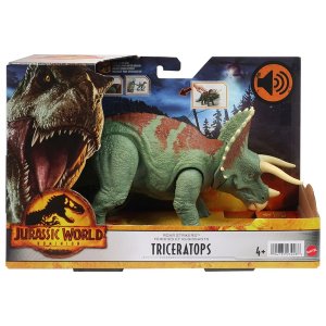 MATTEL Jurský svět Nadvláda Ohlušující útok TRICERATOPS