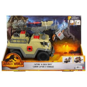 Mattel Jurský svet Nadvláda Zachytenie Velociraptora a nákláďak