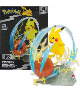 Jazwares Pokémon Sběratelský Pikachu Deluxe 25 výročí svítící soška