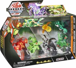 Bakugan-Multipack mit 6 Bakugan Dragonoid Arcleon S4
