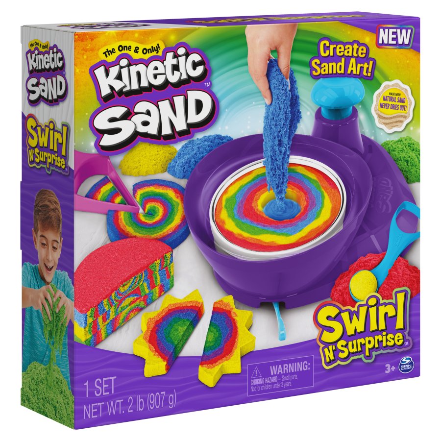 Spin Master KINETISCHES SAND-REGENBOGENKARUSSELL