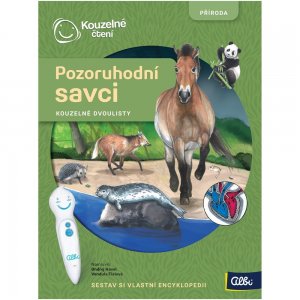 Albi Kúzelné čítanie Kúzelné dvojlisty Pozoruhodní cicavce
