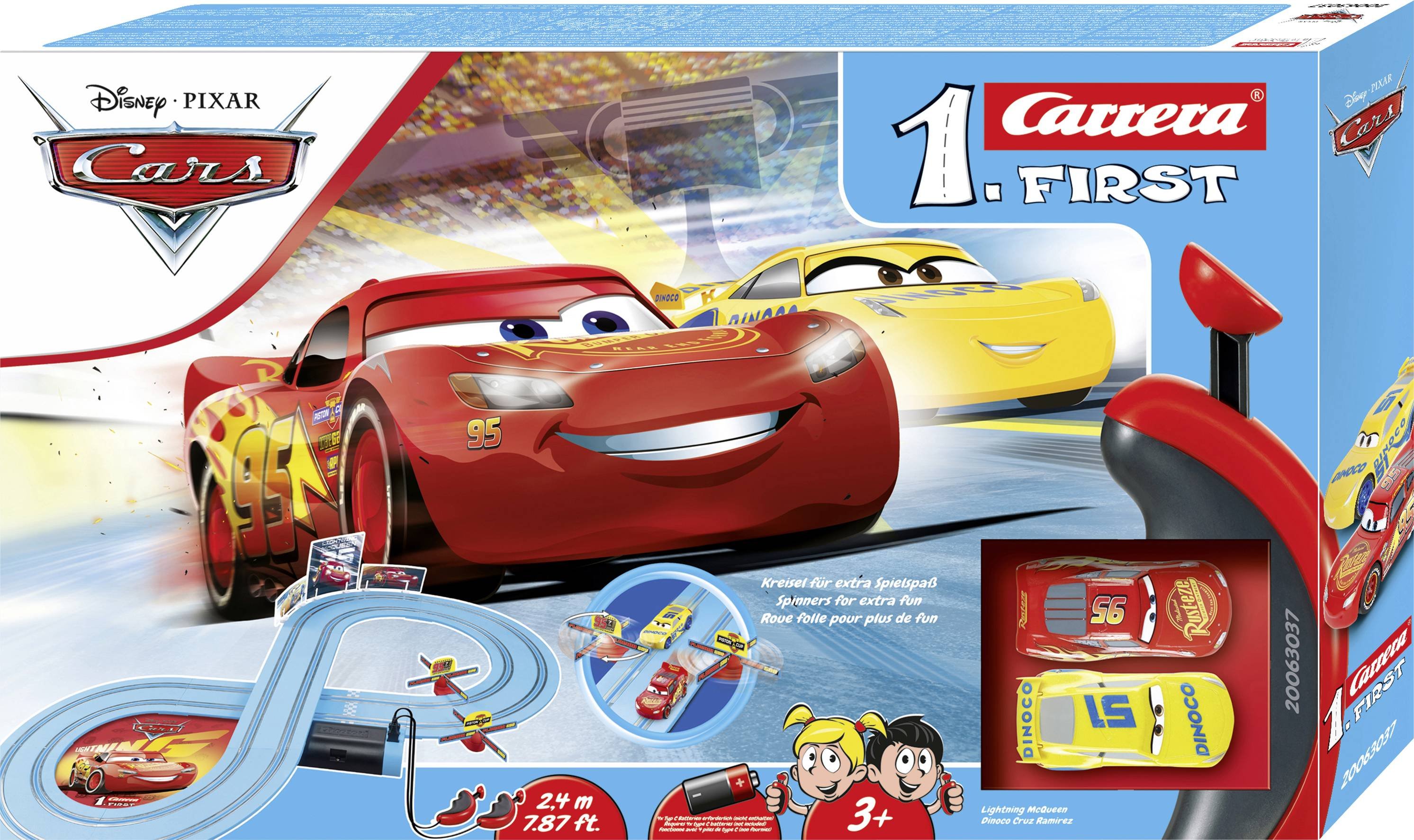 Carrera-Autobahn FIRST 63037 CARS Friends Race