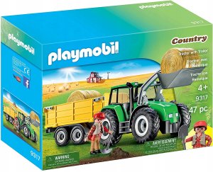Playmobil 9317 Traktor s přívěsem