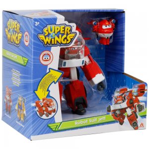 Super Wings postavička robotický oblek Jett