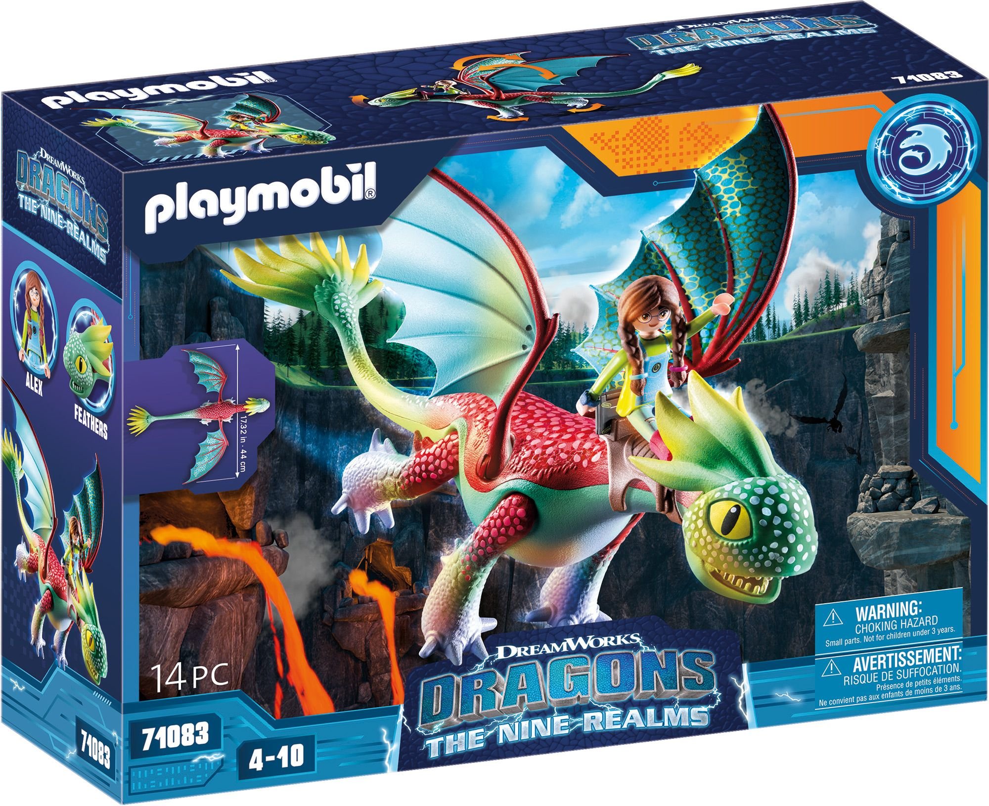Playmobil 71083 Dragons Nine Realms Federn und Alex