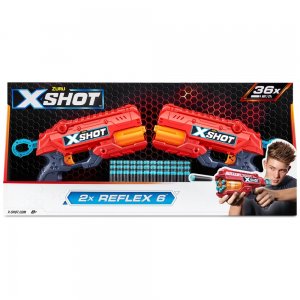 Zuru X-SHOT Reflex 6 Blaster Set se 2 zbraněmi