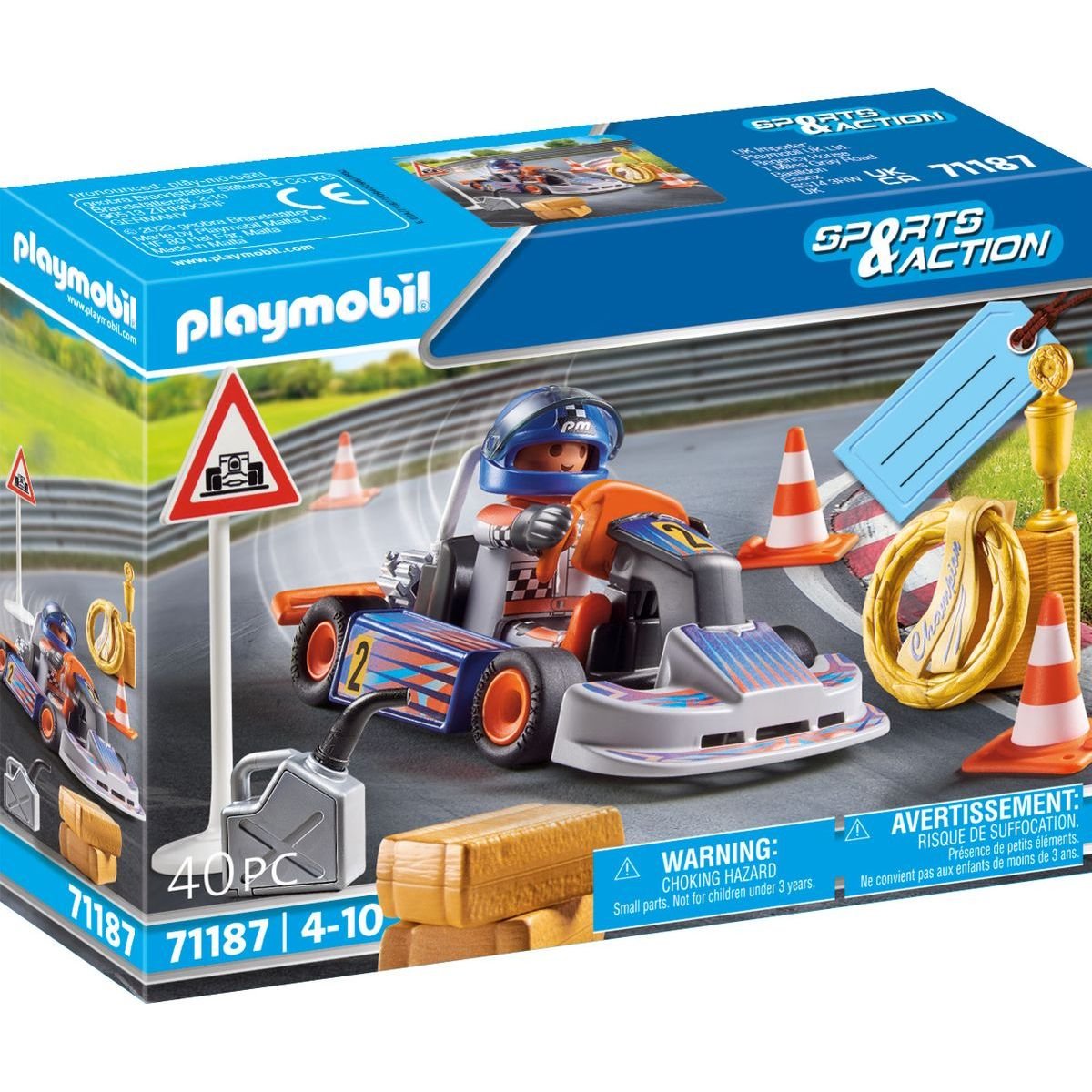 Playmobil 71187 Kart-Rennfahrer