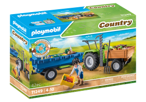 Playmobil Country 71249 Traktor s přívěsem