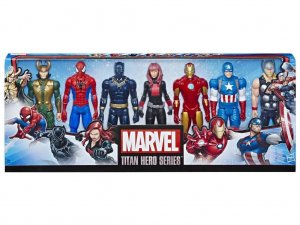 Hasbro Marvel sada figurek 7 figurek Titan Hero Series 30 cm