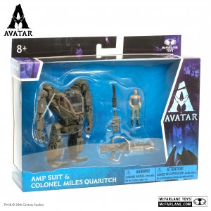 McFarlane Toys Avatar Figurky AMP Suit a Colonel Miles Quaritch