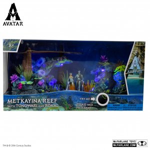 McFarlane Toys Avatar The Way of Water Metkayina Reef with Tonowari and Ronal
