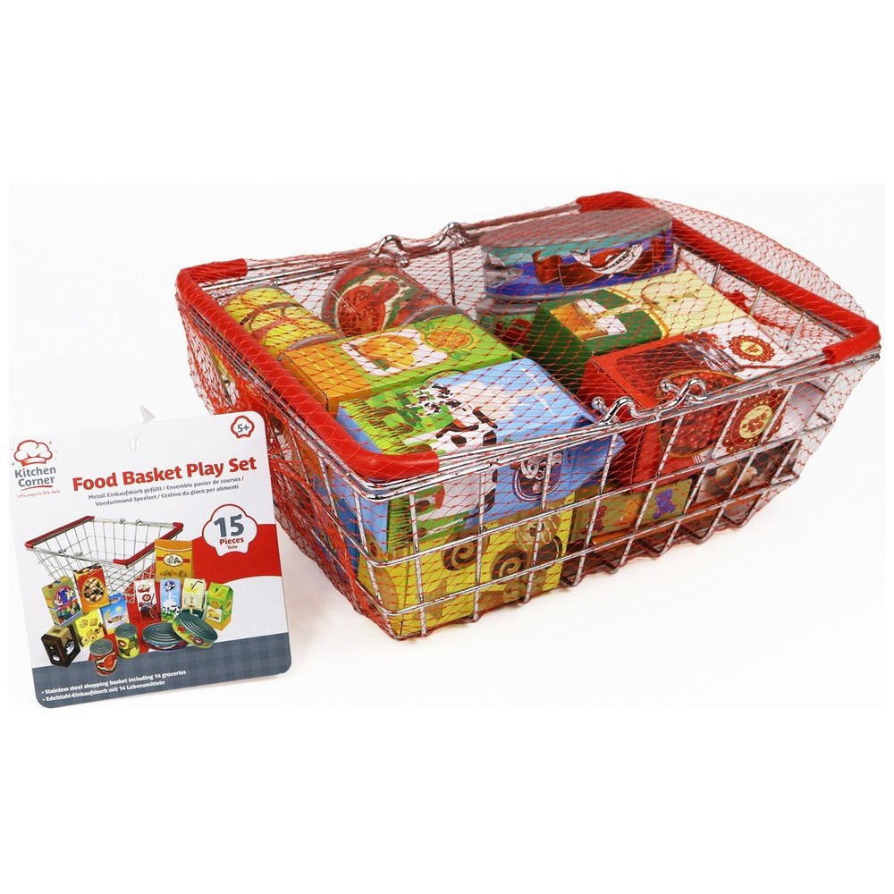 Kitchen Corner Hracie jedlo v 120 ks. Súprava pre detské kuchynky a obchody