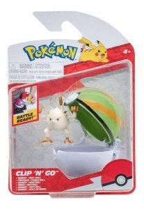 Pokémon Clip 'N' Go Mankey + Nest Ball