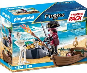 Playmobil 71254 Starter Pack Pirát s člunem