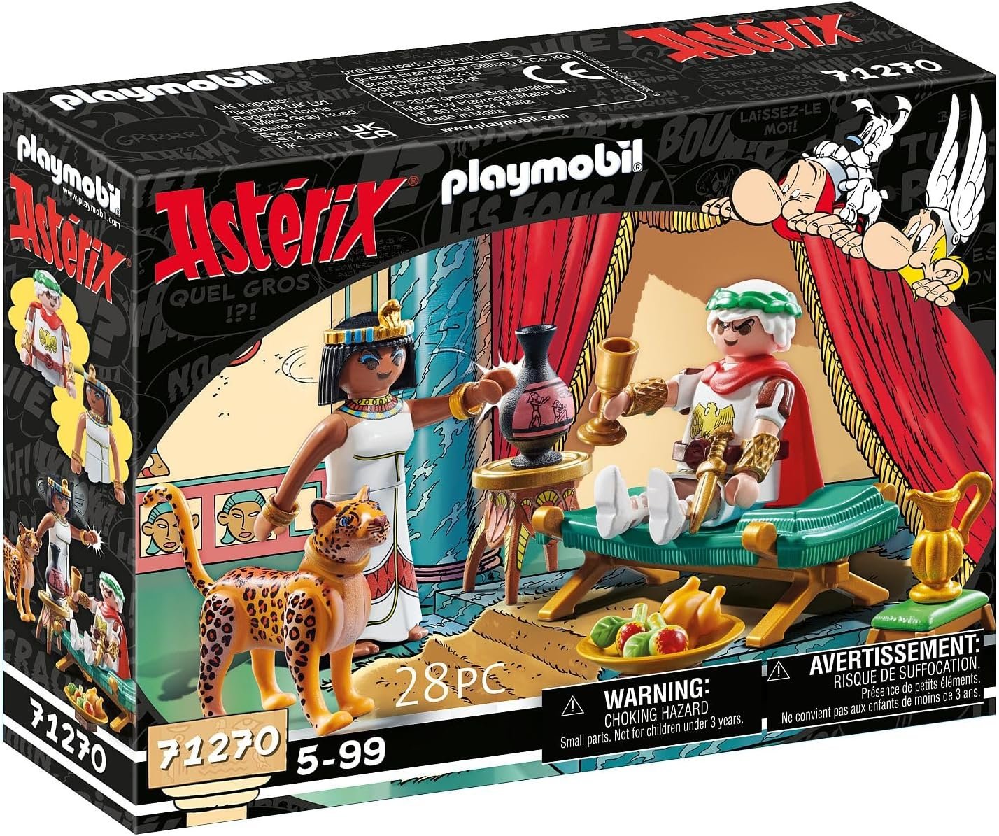 PLAYMOBIL 71270 Asterix: Caesar Kleopatra