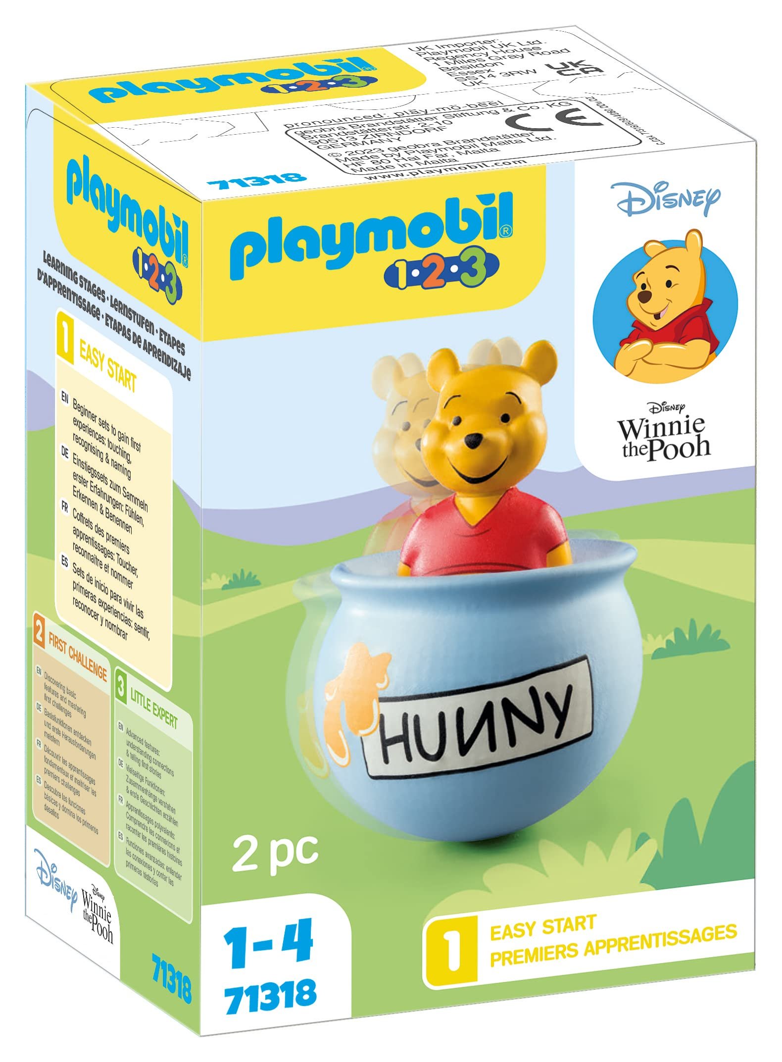 Playmobil 71318 1.2.3 & Disney: Winnie the Pooh Honeycomb