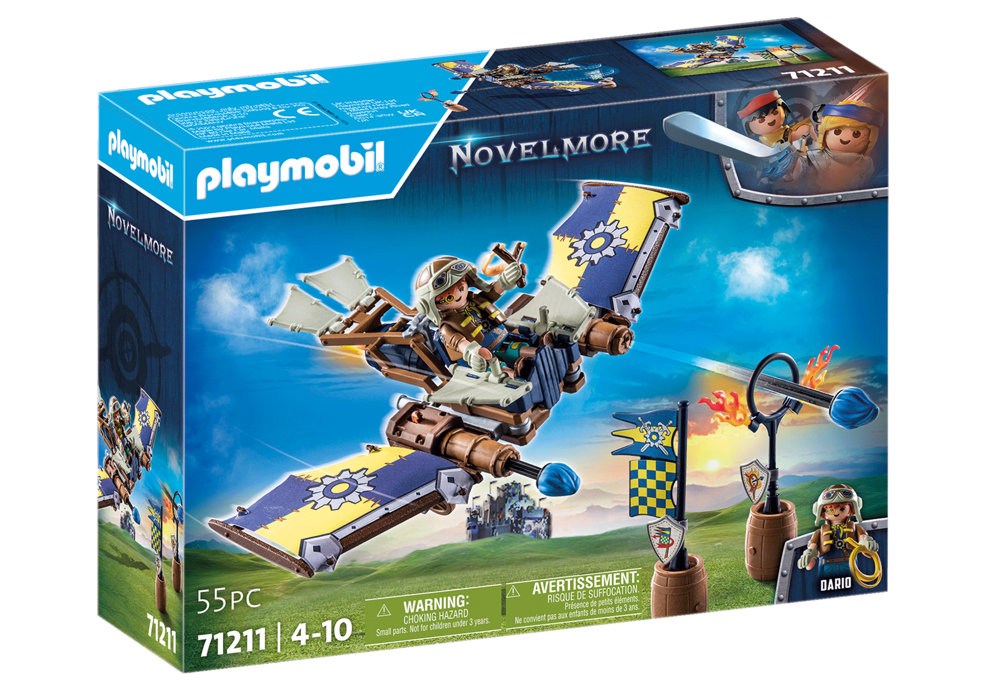 Playmobil 71211 Darios fliegender Bagel
