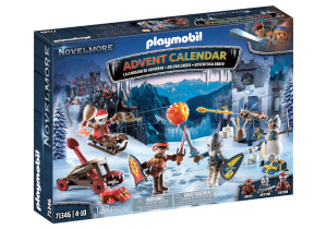 Playmobil 71346 Adventný kalendár Novelmore - Boj na snehu