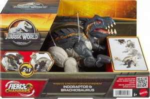 Mattel Jursky park Transformující se Indoraptor a Brachiosaurus