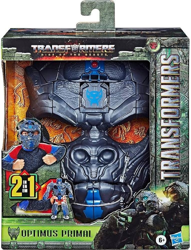 Transformers Rise of The Beasts Maska 2v1 Optimus Primal F4650