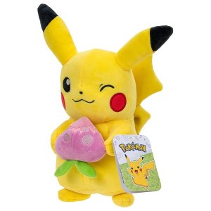 Jazwares Pokémon plyšový Pikachu strawberry Spring 20 cm