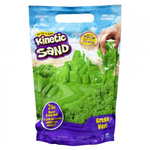 SPIN MASTER KINETIC SAND: Zelený kinetický písek 0,9kg