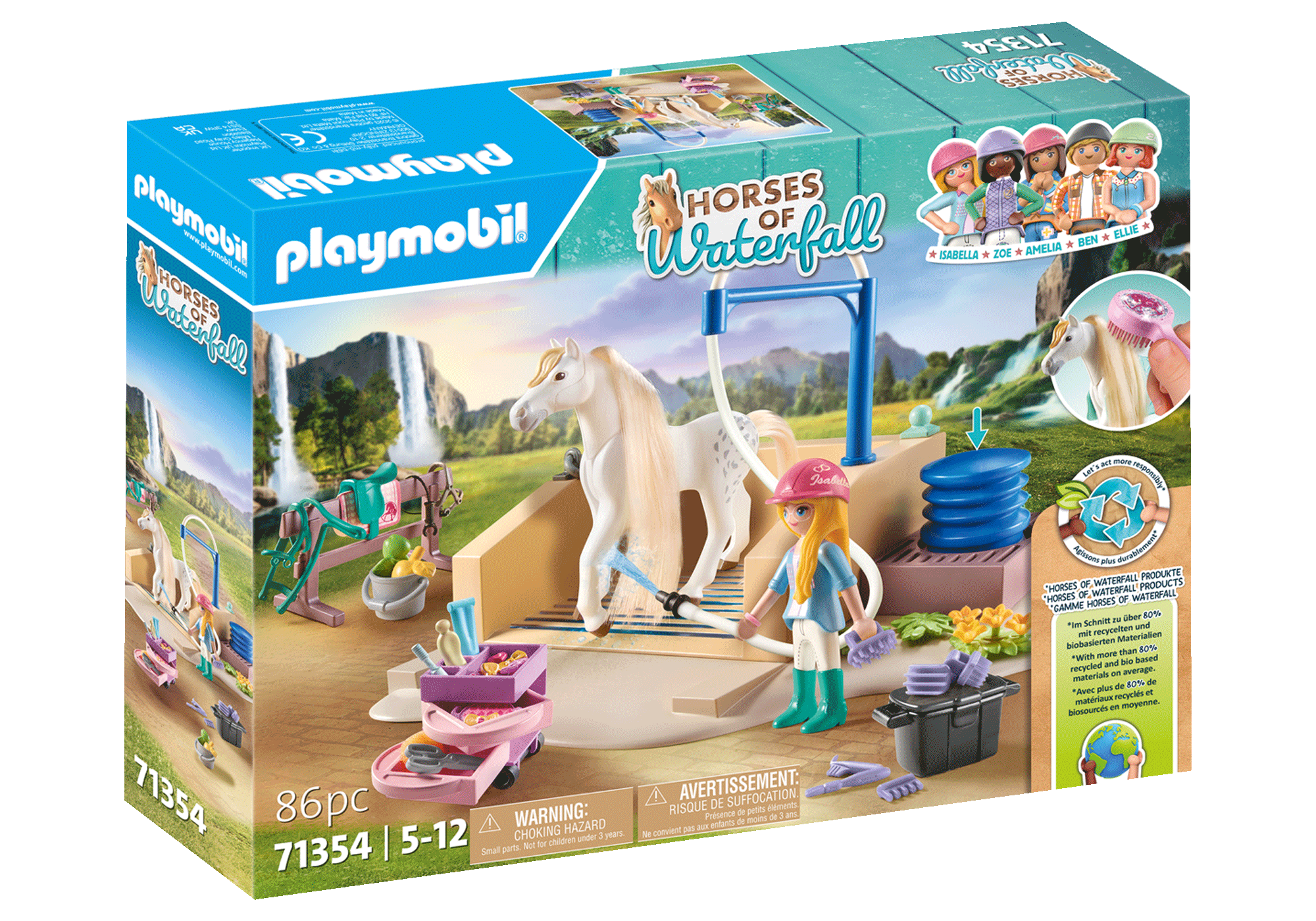 Playmobil 71354 Isabella Löwin Waschbox