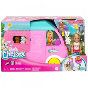 Barbie Chelsea 2 v 1 Karavan s panenkou