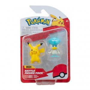 Jazwares Pokemon Battle Pack Pikachu und Quaxly