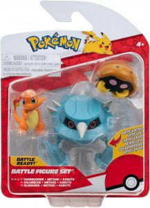 Jazwares Pokemon Kabuto Charmander Metang